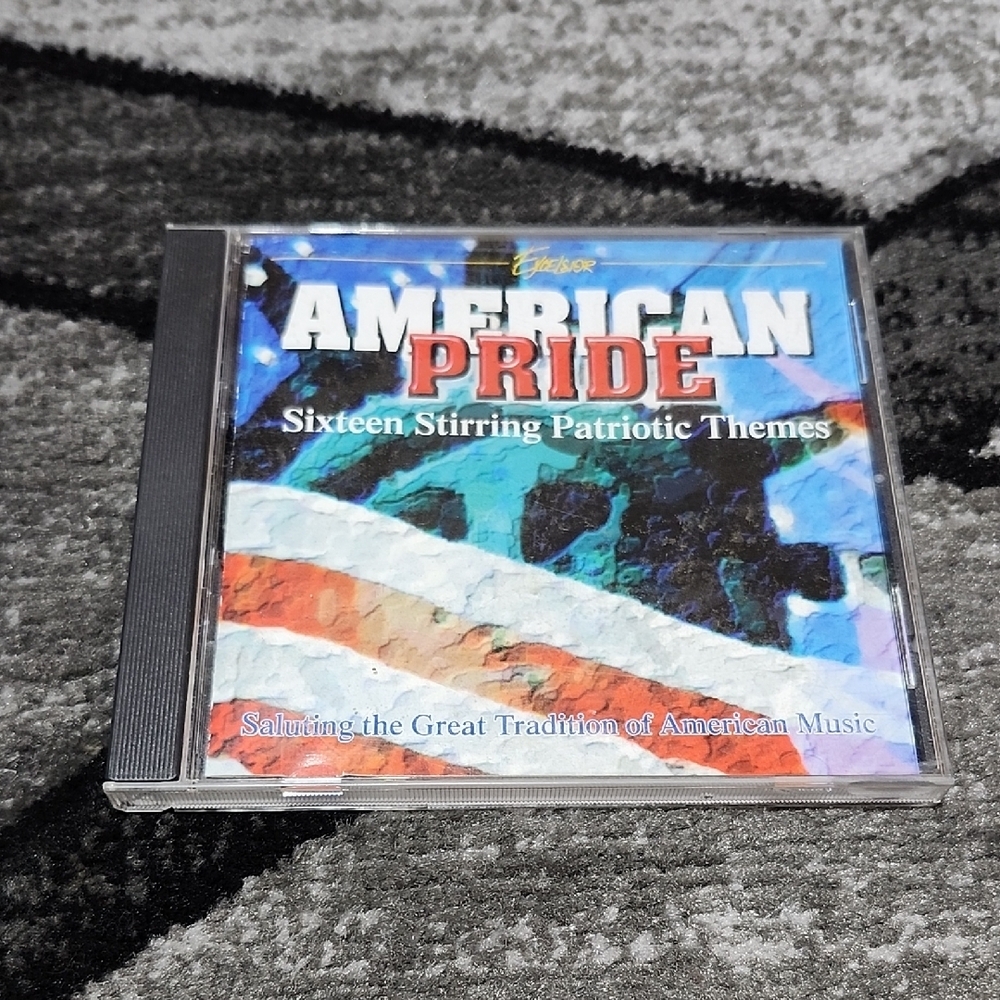 AMERICAN PRIDE: SIXTEEN STIRRING PATRIOTIC THEMES 1998 CD ALBUM